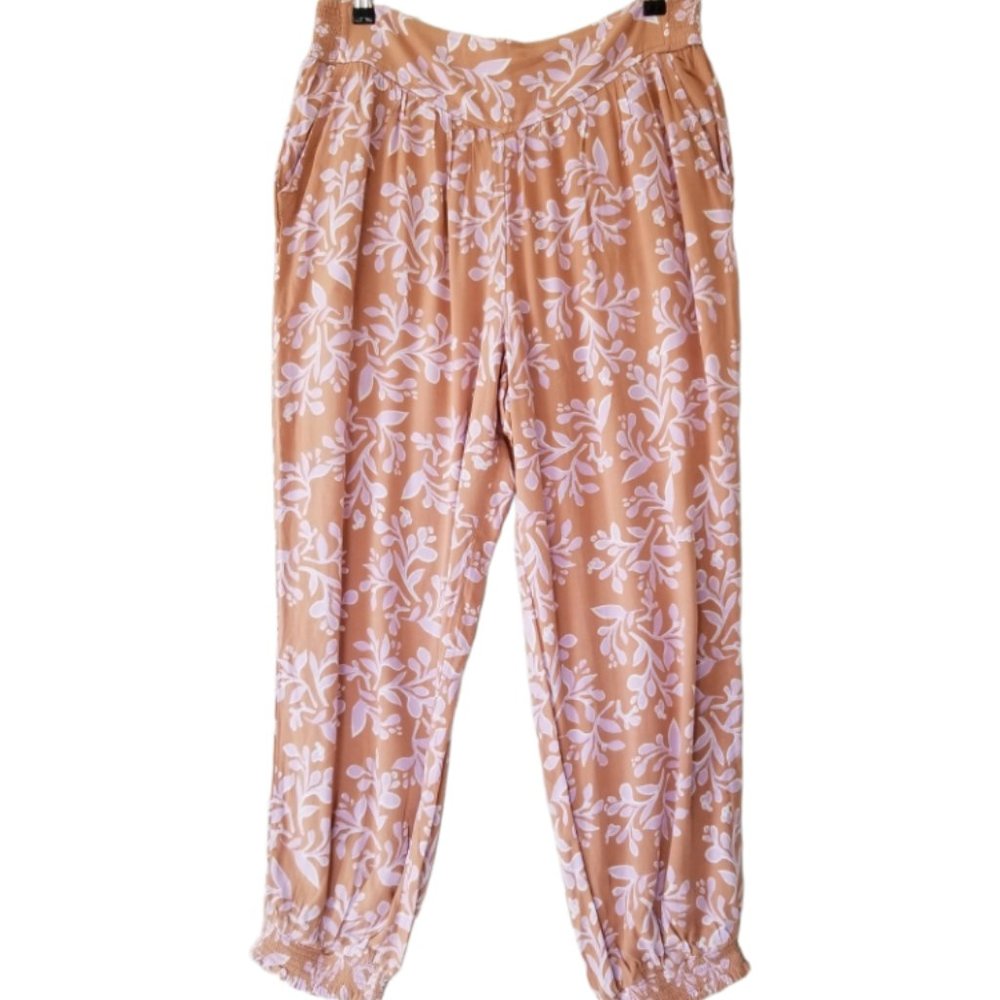 American Eagle Aerie Homebody Floral Jogger, Size Small